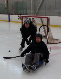 Adaptive Skating: Games on Ice